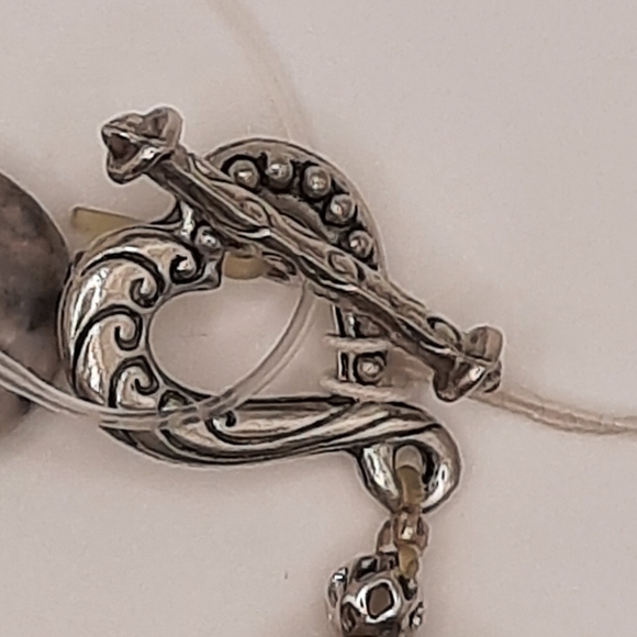 Pink Zebra Stone Braclet - Picture 4 of 8